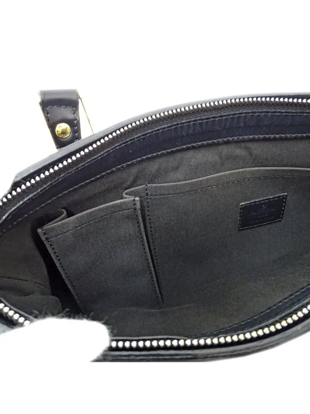Louis Vuitton Bag Monogram Mini Handbag Lucille PM Noir Black